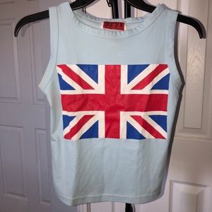 British Flag crop top
